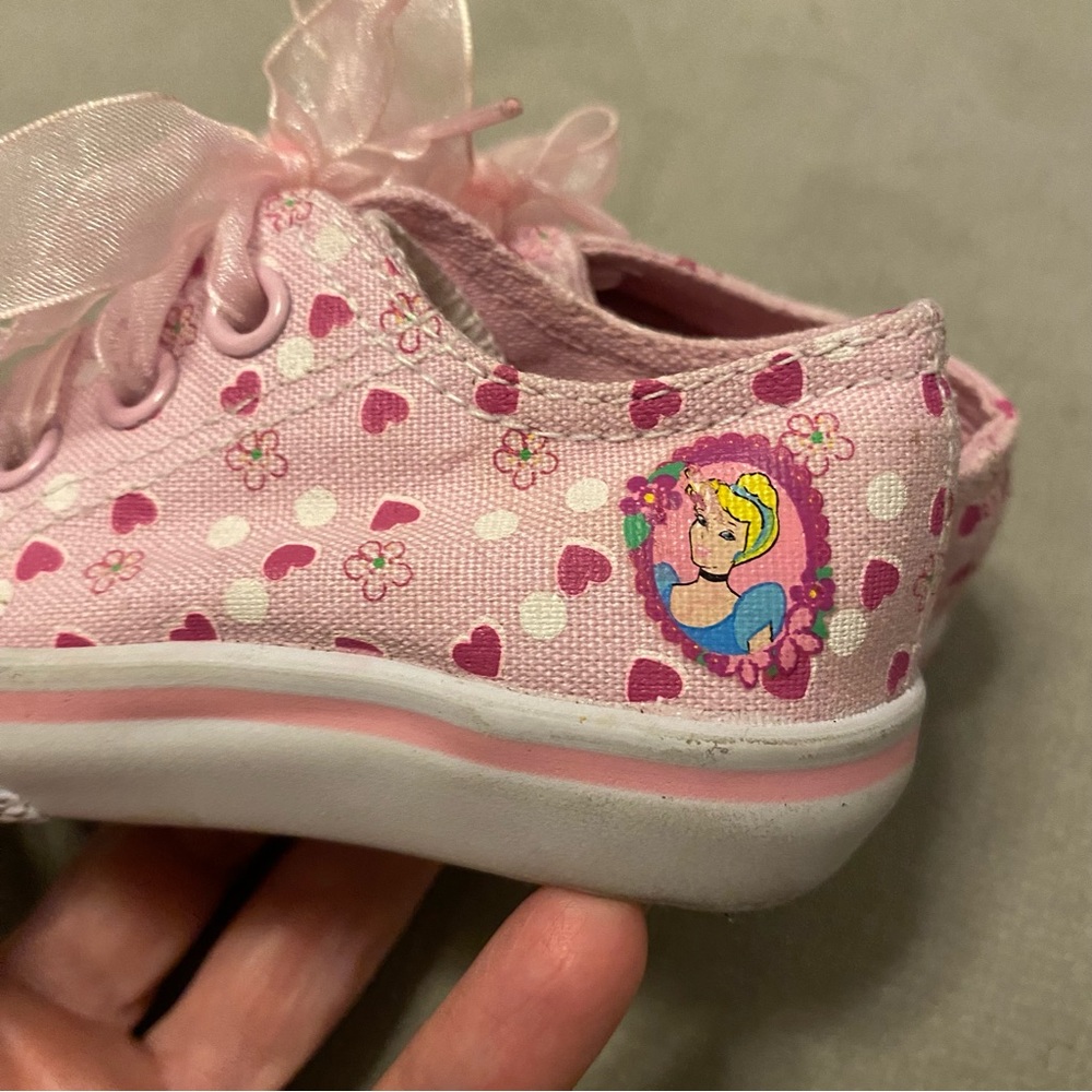 🌸 Disney Princess Converse Cinderella Toddler Girls' Sneakers Adorable!!